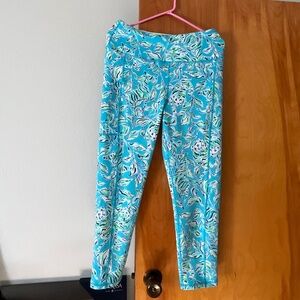 Lilly Pulitzer Weekender High Rise Leggings “Outta Line”